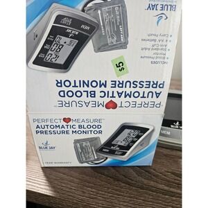 Blue Jay Perfect‎ Measure Automatic Blood Pressure Monitor BJ120100 Digital Cuff